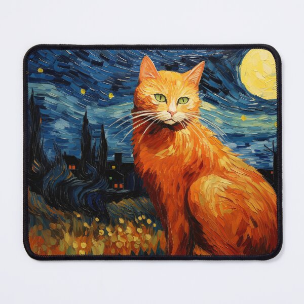Item preview, Starry Feline Night designed and sold by pokedez.