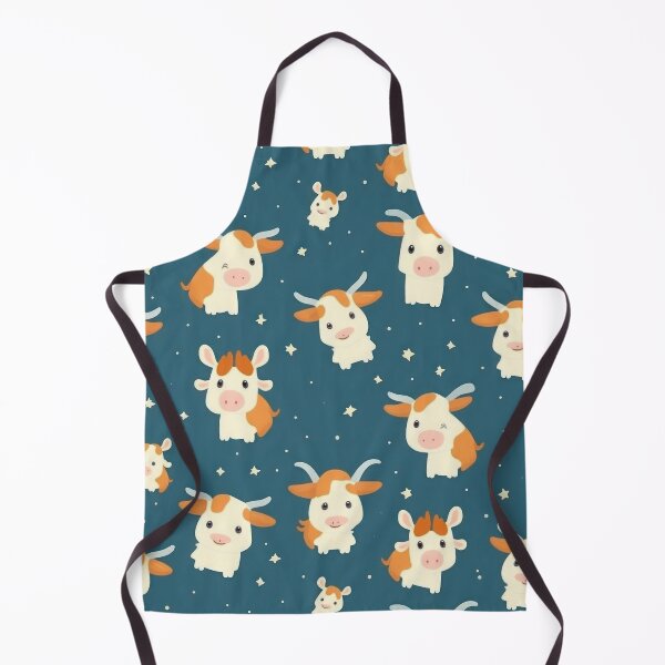 Artikelvorschau, Seamless pattern cute cow entworfen und verkauft von JurgenGoLF.