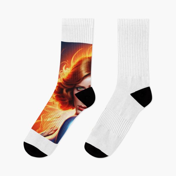 Item preview, Fire Goddess (Fictional Character)  designed and sold by trenchbalence.