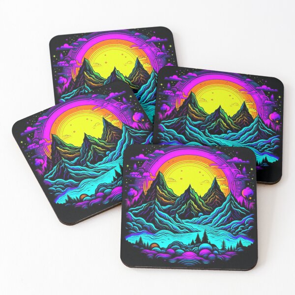 Item preview, Euphoric Splendor: Radiance Amidst the Mountains designed and sold by MiggysArtHaven.