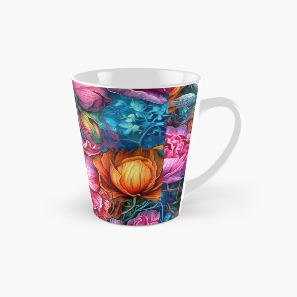 Item preview, Romantic colorful floral seamless pattern designed and sold by MiraCleAI.