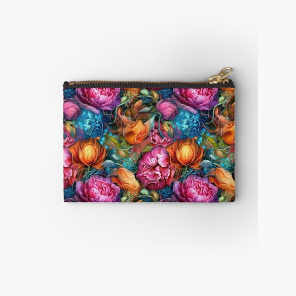 Item preview, Romantic colorful floral seamless pattern designed and sold by MiraCleAI.