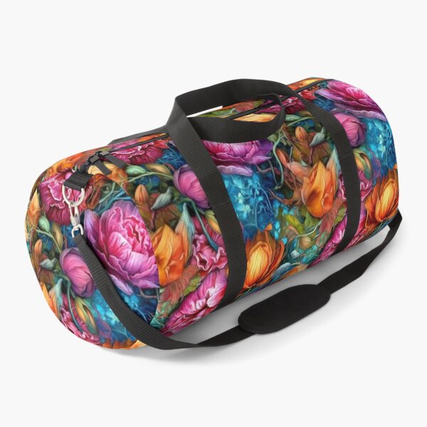 Item preview, Romantic colorful floral seamless pattern designed and sold by MiraCleAI.