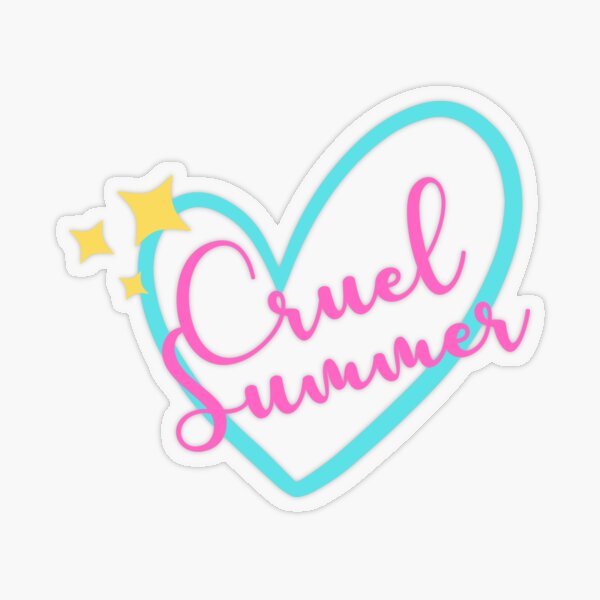 47335248 Taylor Swift Cruel Summer Stickers for Sale