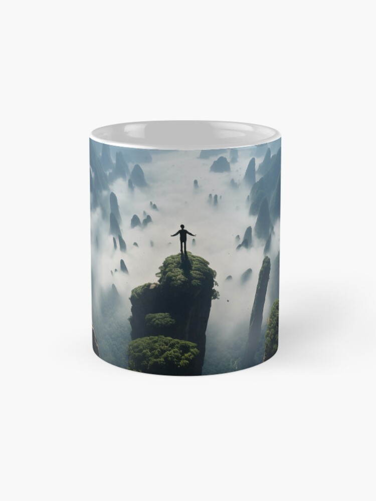 Thumbnail 4 of 6, Coffee Mug, On Top designed and sold by RicoInStudios.