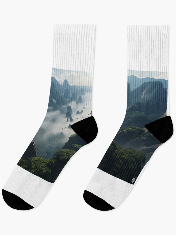 Thumbnail 1 of 5, Socks, On Top designed and sold by RicoInStudios.