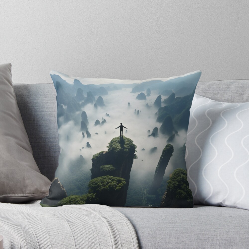 Item preview, Throw Pillow designed and sold by RicoInStudios.