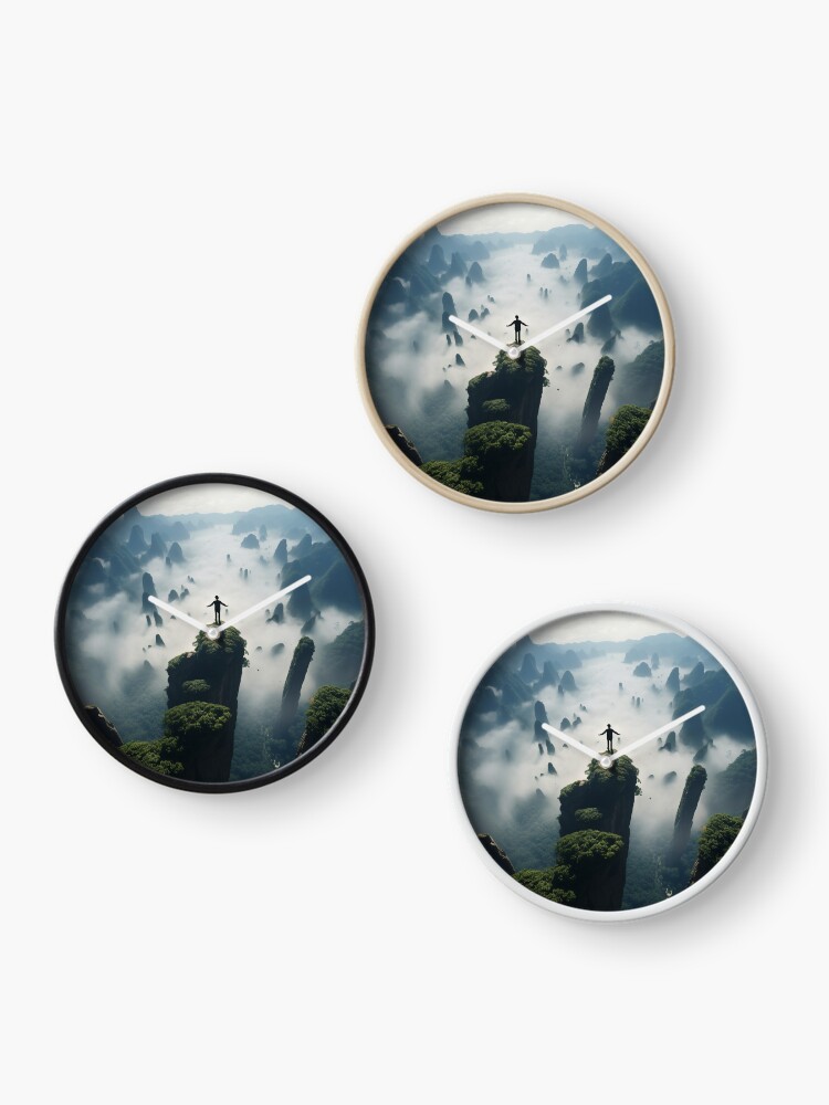 Thumbnail 3 of 4, Clock, On Top designed and sold by RicoInStudios.