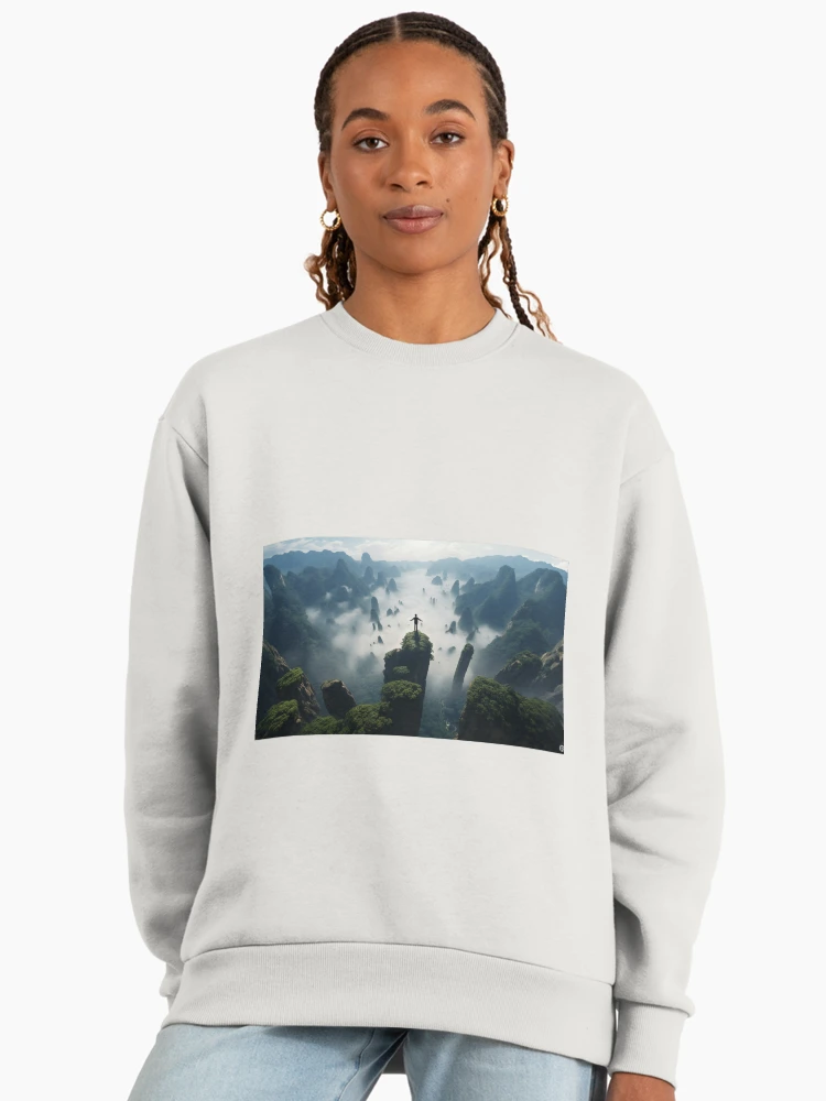 Thumbnail 3 of 6, Premium Oversized Sweatshirt, On Top designed and sold by RicoInStudios.