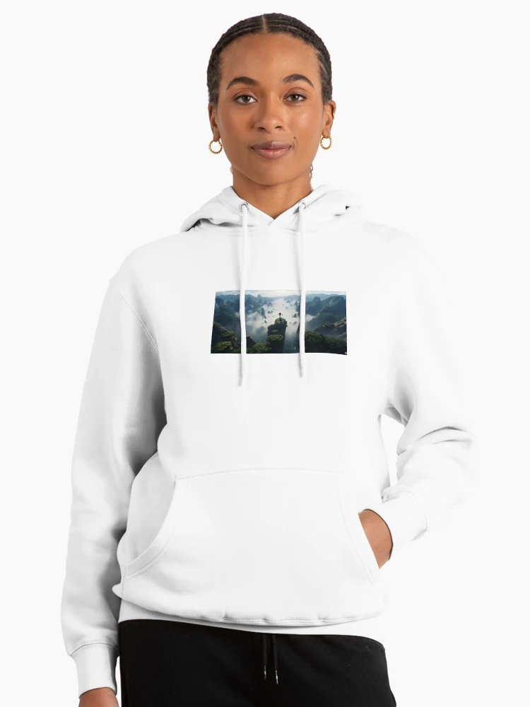 Thumbnail 3 of 6, Pullover Hoodie, On Top designed and sold by RicoInStudios.