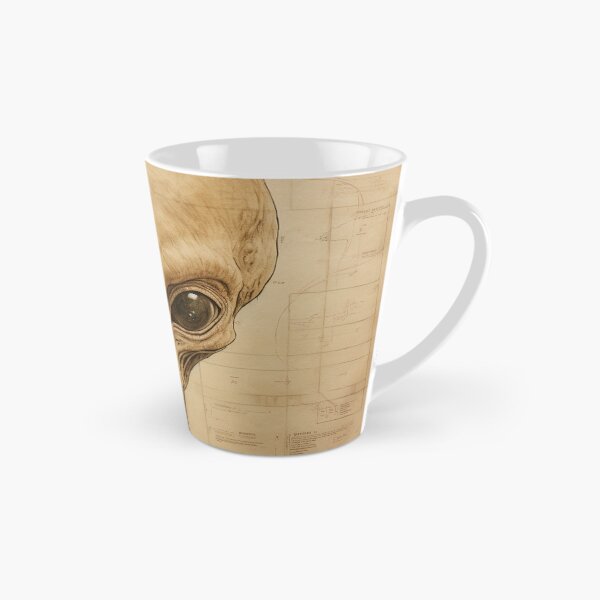 Item preview, Vitruvian Cosmos: Beige Alien Head Meets Renaissance designed and sold by pokedez.