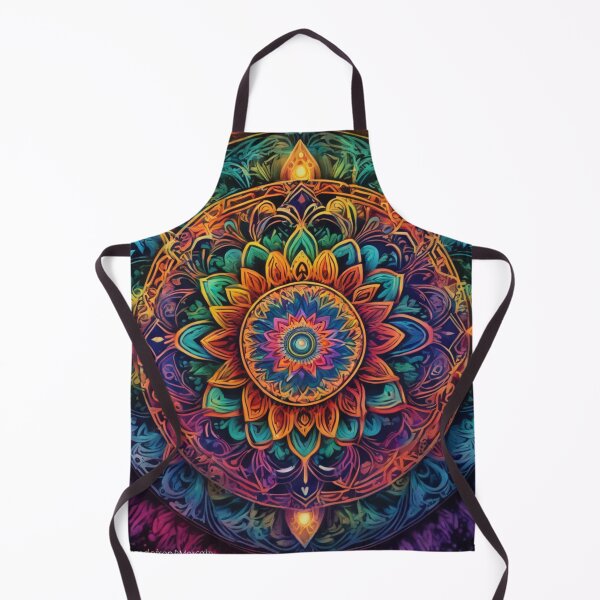 Artikelvorschau, Joyful Vibes Mandala - II entworfen und verkauft von positivVibesArt.