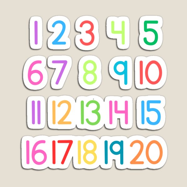 Item preview, Numbers 1-20  designed and sold by IteachK.