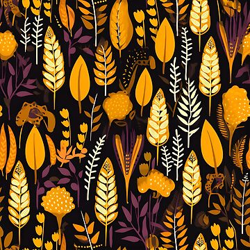 Artwork thumbnail, Autumn Harvest Pattern 11 by DigitalPatternx