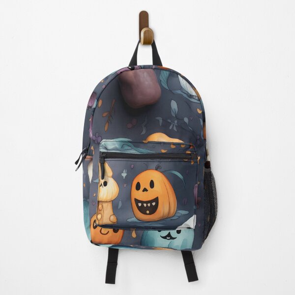 Item preview, premium watercolor seamless patterns tailored for Halloween-themed kids designed and sold by sfwArt.