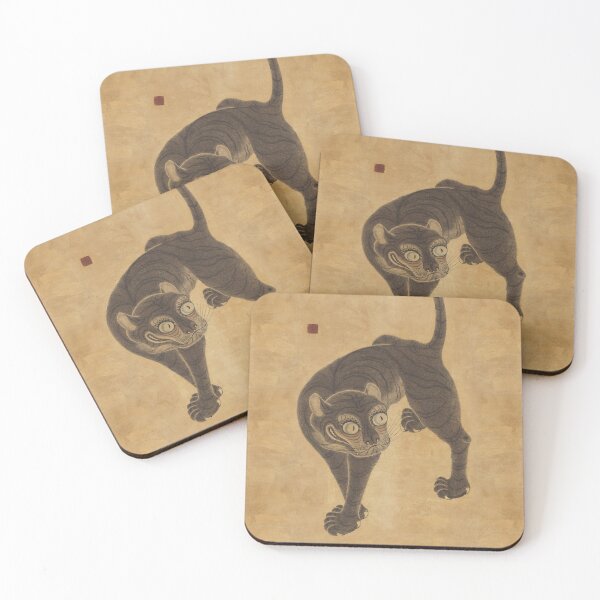 Item preview, Tiger art Tiger Painting Korean art Home Decor for Animal Vintage Wall art designed and sold by allpalgo.
