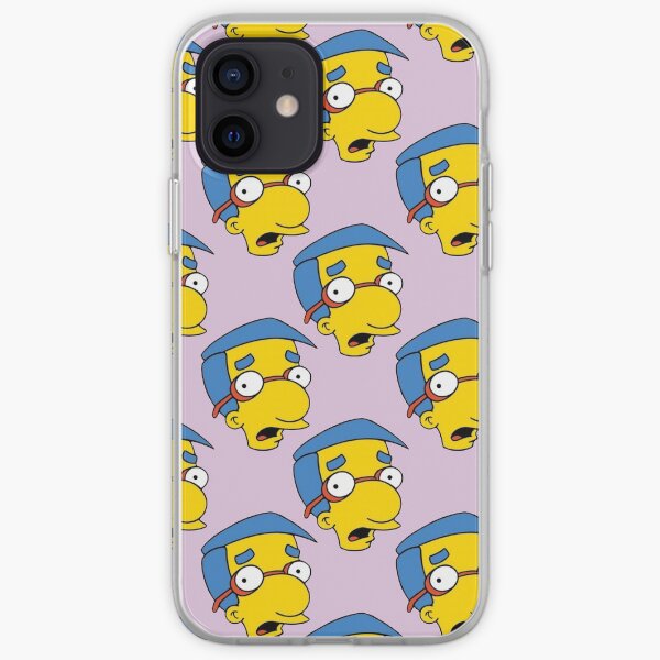 Milhouse On Pink iPhone Soft Case
