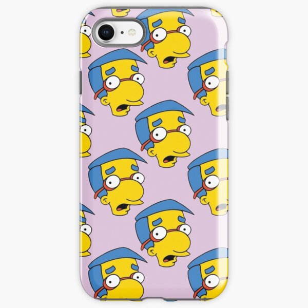 Milhouse On Pink iPhone Tough Case