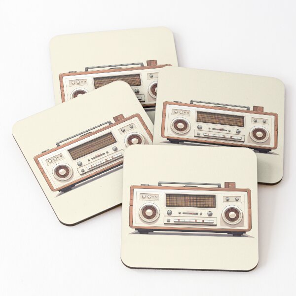 Item preview, Retro Radio Character Design designed and sold by feiyanggu.