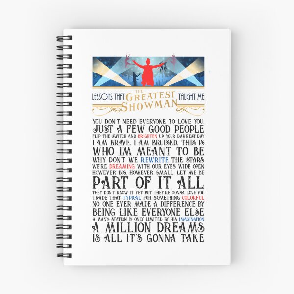 Item preview, Lessons That The Greatest Showman Taught Me 	 		 designed and sold by tjkzacnf24.
