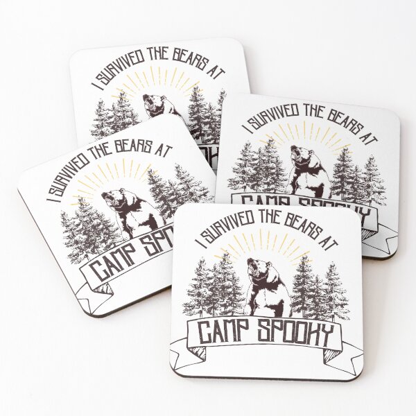 Item preview, I survived the bears at Camp Spooky from Monster Camp designed and sold by tyahj-cardwell.