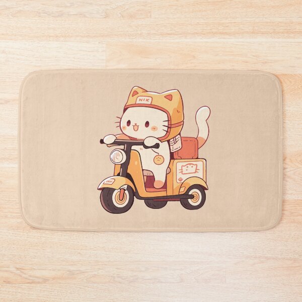 Item preview, Cat Driving A Moped designed and sold by SweetClicks123.