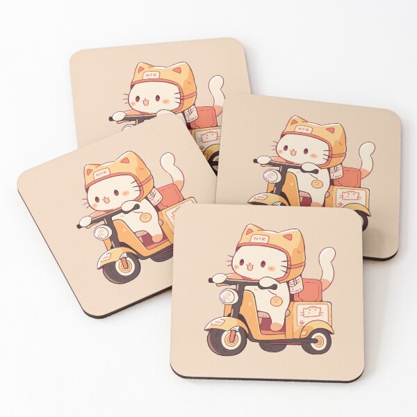 Item preview, Cat Driving A Moped designed and sold by SweetClicks123.