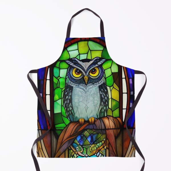 Item preview, Prismatic Whiskers: A Journey into the Extraordinary Realm of Multihued Colorful Owls designed and sold by HaliarKhrae.
