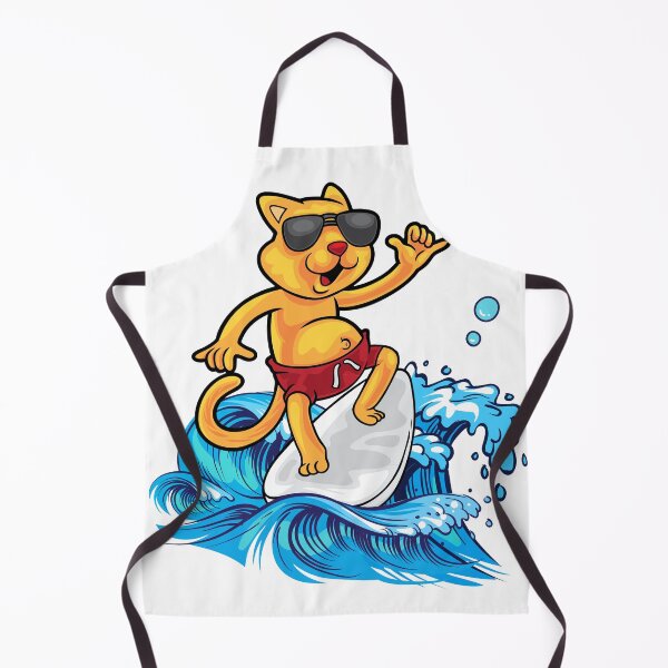 Item preview, Cool cat surfer designed and sold by Lolly's Lane Shoppe.