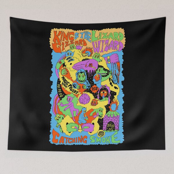 Item preview, King Gizzard - Catching Smoke designed and sold by FeathersMckenz.