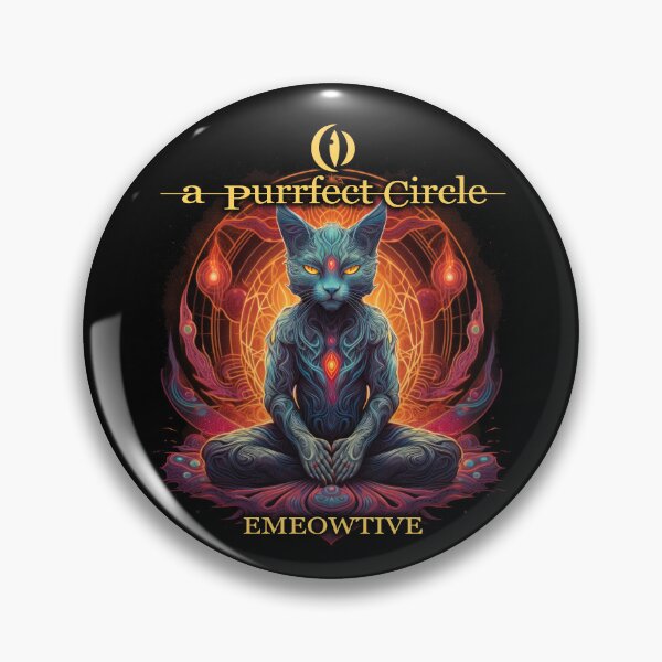 Item preview, A Purrfect Circle - Emeowtive Tshirt designed and sold by riotstickerco.