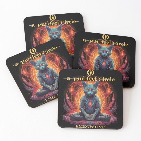 Item preview, A Purrfect Circle - Emeowtive Tshirt designed and sold by riotstickerco.
