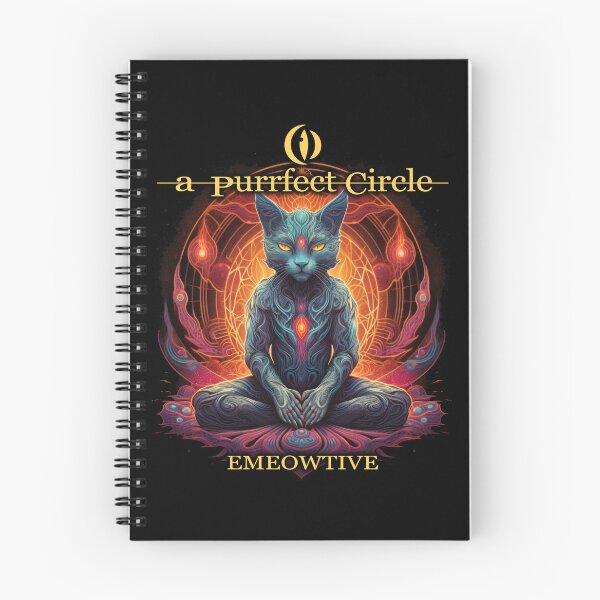 Item preview, A Purrfect Circle - Emeowtive Tshirt designed and sold by riotstickerco.