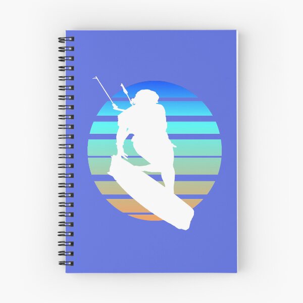 Item preview, Kitesurfing Female Rider Silhouette Retro Sunset 4 designed and sold by taiche.