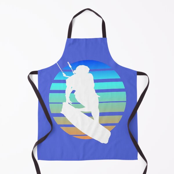Item preview, Kitesurfing Female Rider Silhouette Retro Sunset 4 designed and sold by taiche.