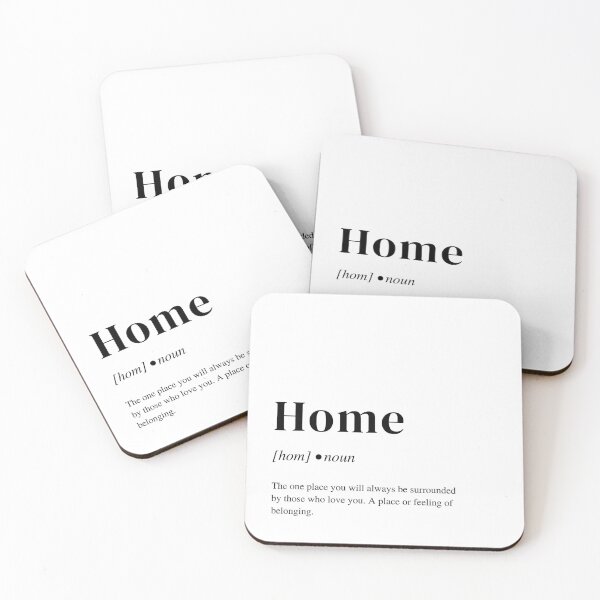 Item preview, home dictionary decor, home quote, cozy decoration for home designed and sold by AustriaDesigns.