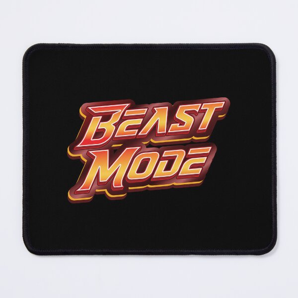 Item preview, Beast Mode - Gym Quote designed and sold by Whimsical Thinker.
