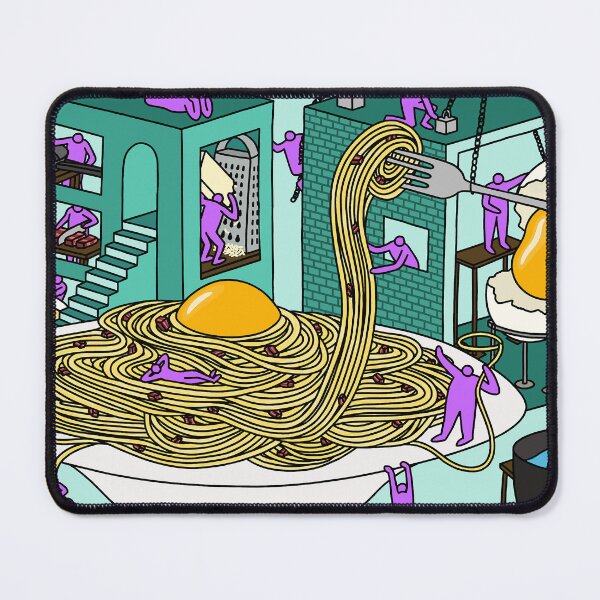 Item preview, Carbonara Wonderland designed and sold by MiXTPAiNTS.