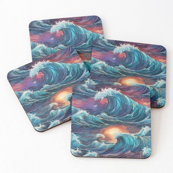 Item preview, Oceanic Dreamscape - II designed and sold by positivVibesArt.