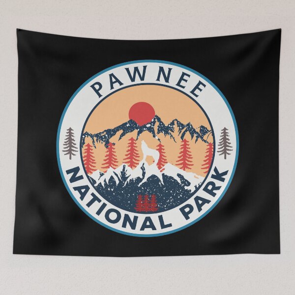 Item preview, Pawnee National Park-Vintage designed and sold by nature-space.