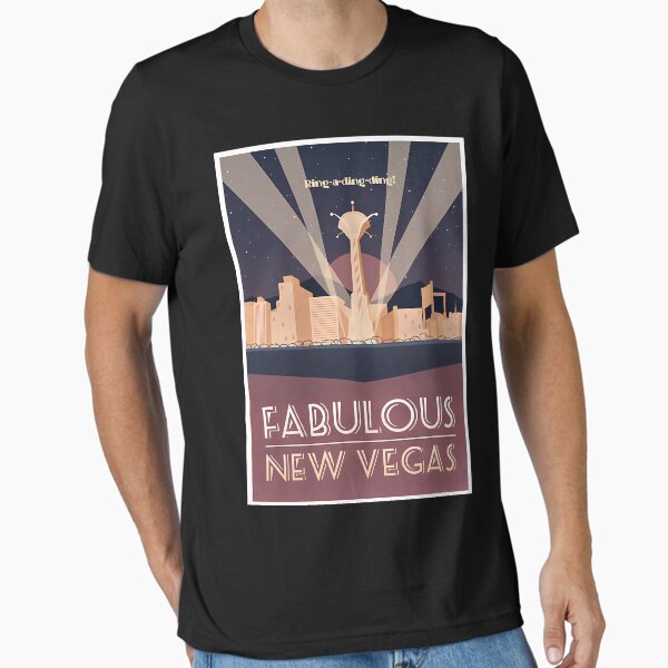 Vista previa del artículo con la obra «Fabuloso New Vegas (minimalista)», diseñado y vendido por pelixBarnesSt.