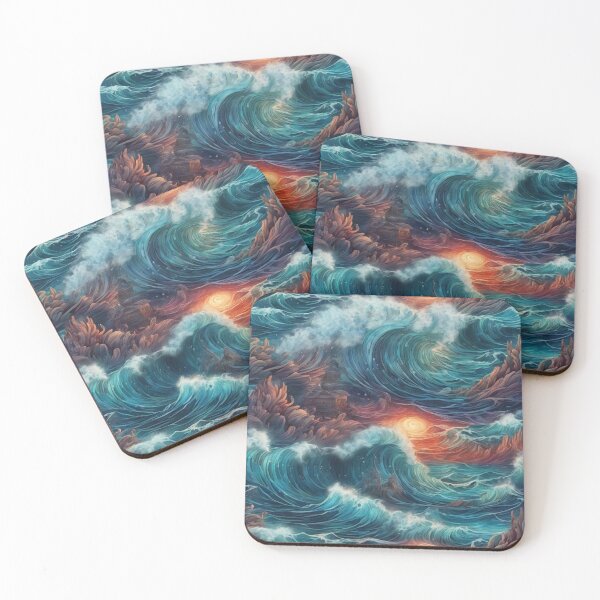 Item preview, Oceanic Dreamscape - III designed and sold by positivVibesArt.
