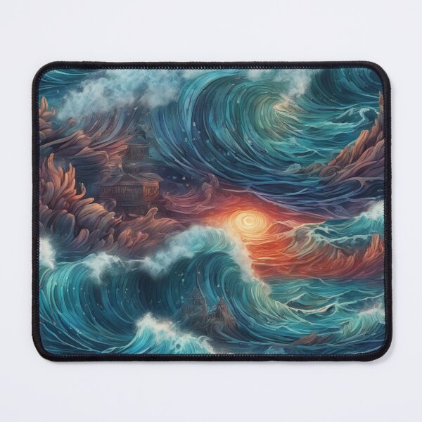 Item preview, Oceanic Dreamscape - III designed and sold by positivVibesArt.