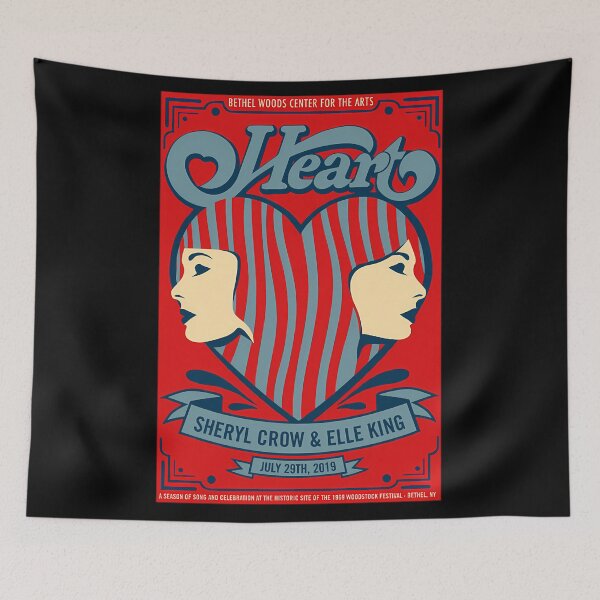 Item preview, 1980 Heart Sheryl Crow & Elle King designed and sold by PearceDelicies.