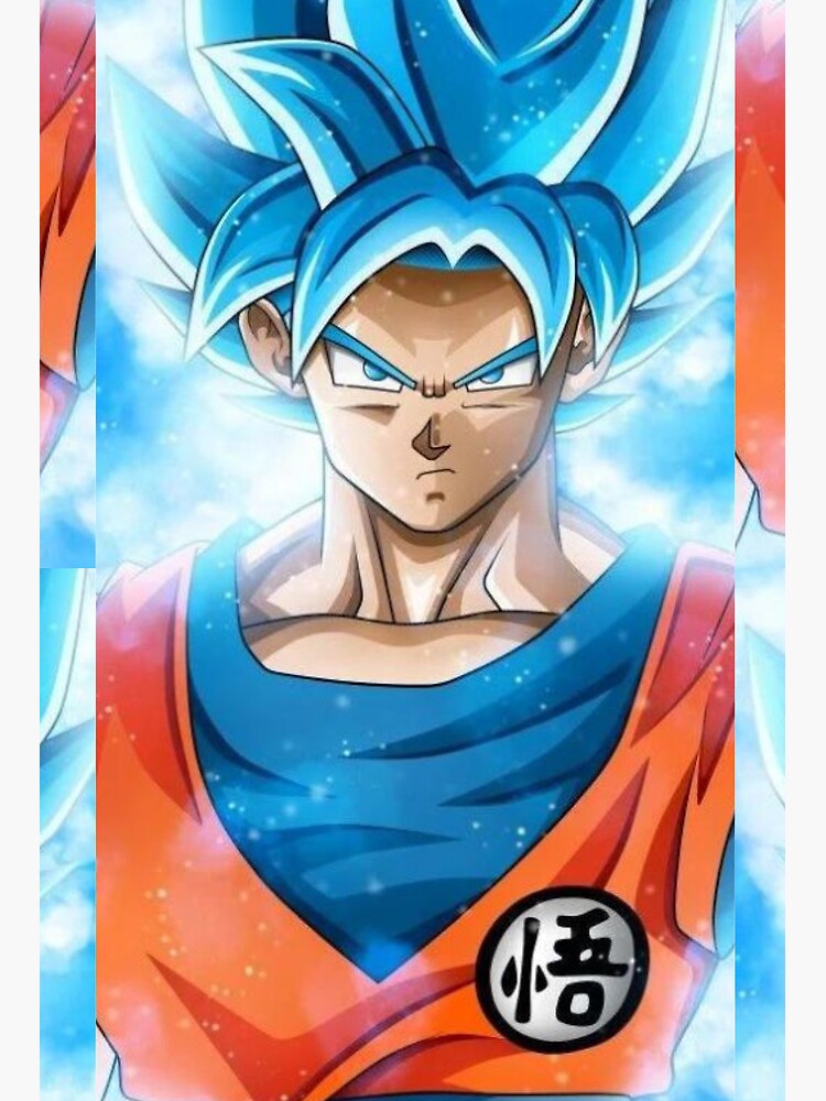 Goku SSJ Blue - Full Body Art Board Print by Quinjao