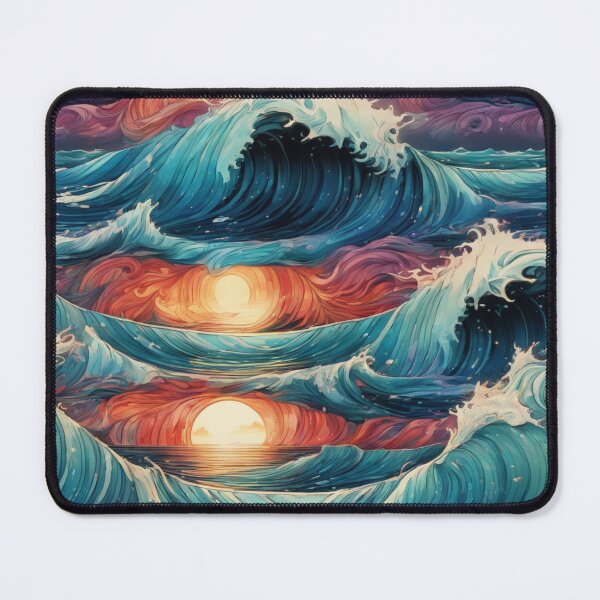 Item preview, Oceanic Dreamscape - IV designed and sold by positivVibesArt.