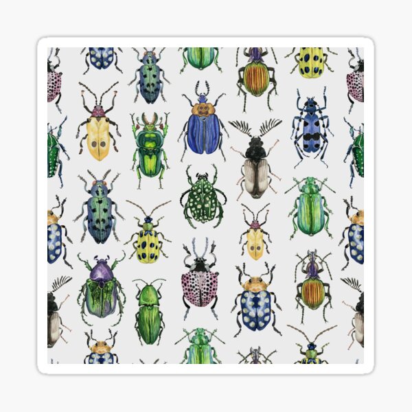 Item preview, Colourful Bugs designed and sold by mazdavies.