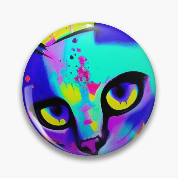 Item preview, Rainbow Paws and Play: Exploring the Endearing Multihued Cat Image designed and sold by TandonaGaerith.