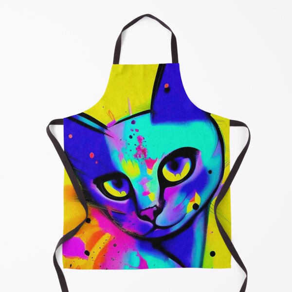 Item preview, Rainbow Paws and Play: Exploring the Endearing Multihued Cat Image designed and sold by TandonaGaerith.