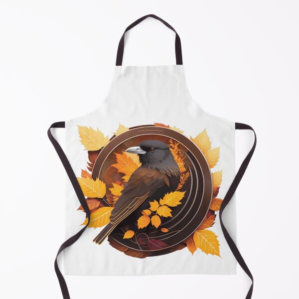 Item preview, Raven: The Spirit of Autumn designed and sold by Funny Vintage Stickers And T-Shirts.